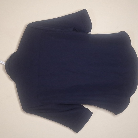 Babaton Bello Button Down Short Sleeve Pure INDIGO Size S NWT - Picture 4 of 8